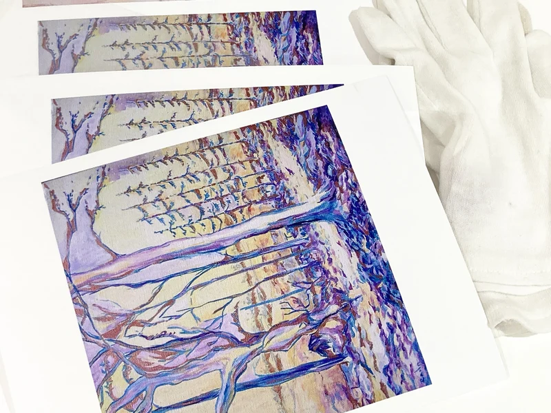 Editions d'art de l'artiste Rada Tzankova, signees et numerotees sur leurs certificats