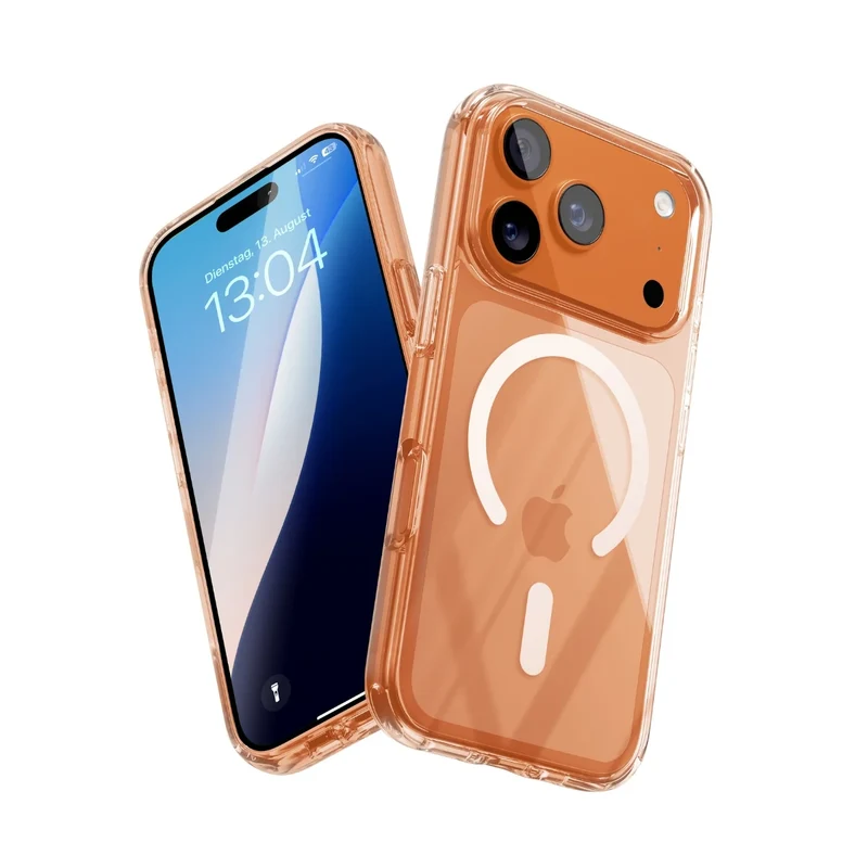 Clear Case s de l'iPhone 17 Pro Max avec MagSafe