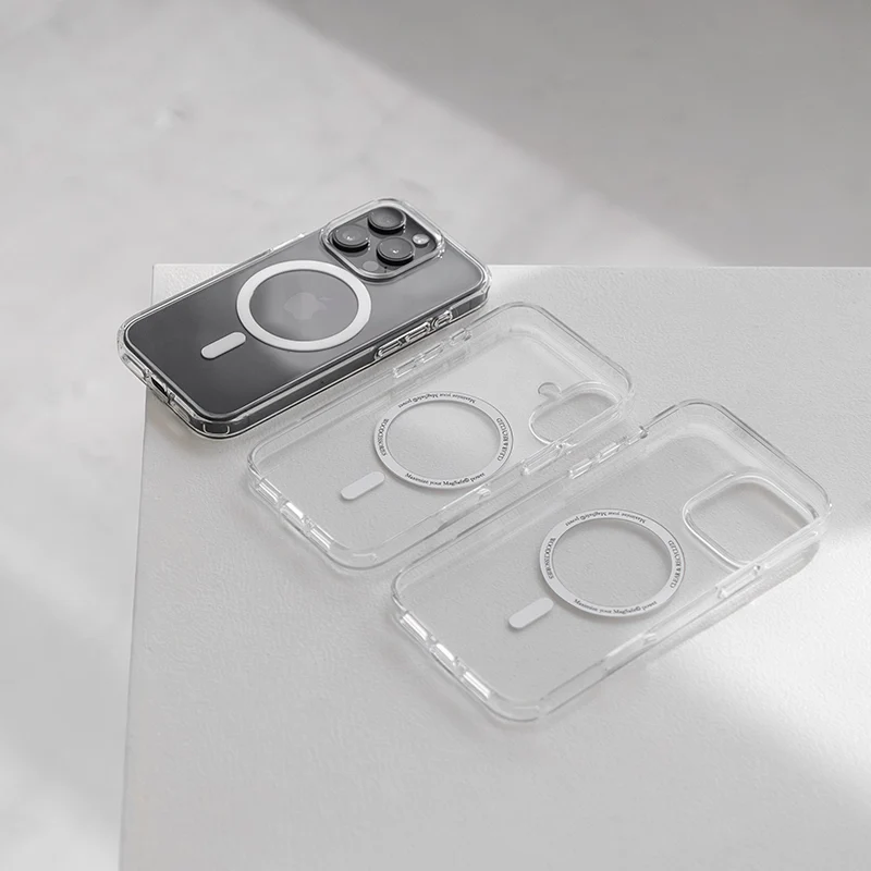 Clear Case s de l'iPhone 17 Pro Max avec MagSafe