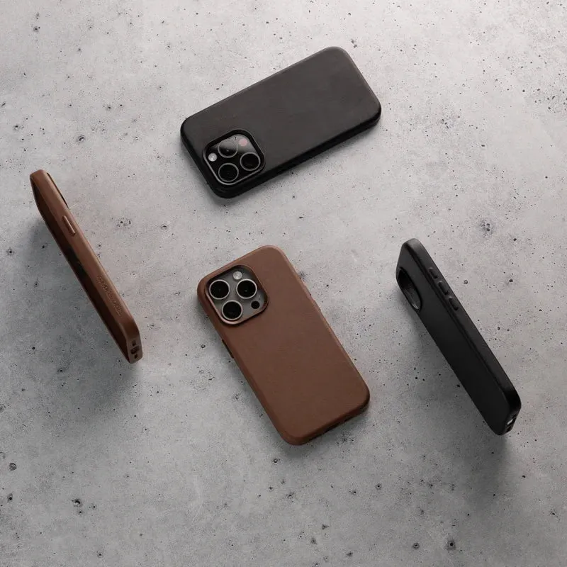 Étui en cuir vegan pour iPhone 18 Pro