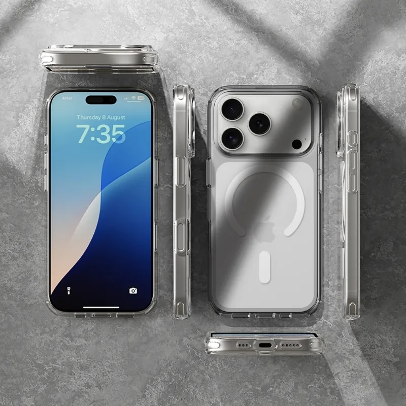 Clear Case s de l'iPhone 18 Pro Max avec MagSafe
