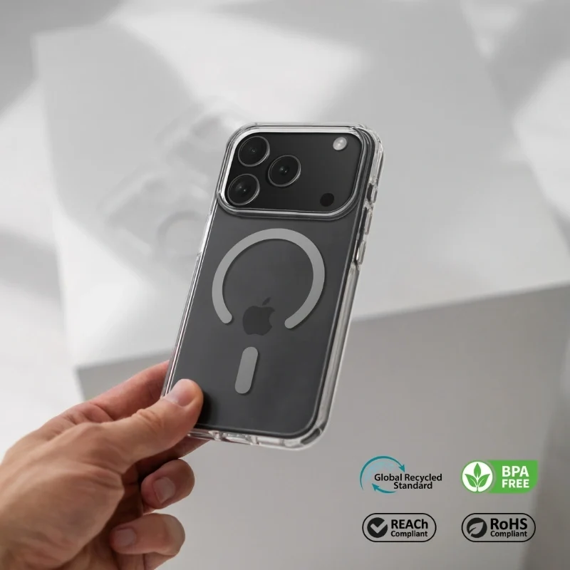 Clear Case s de l'iPhone 18 Pro Max avec MagSafe
