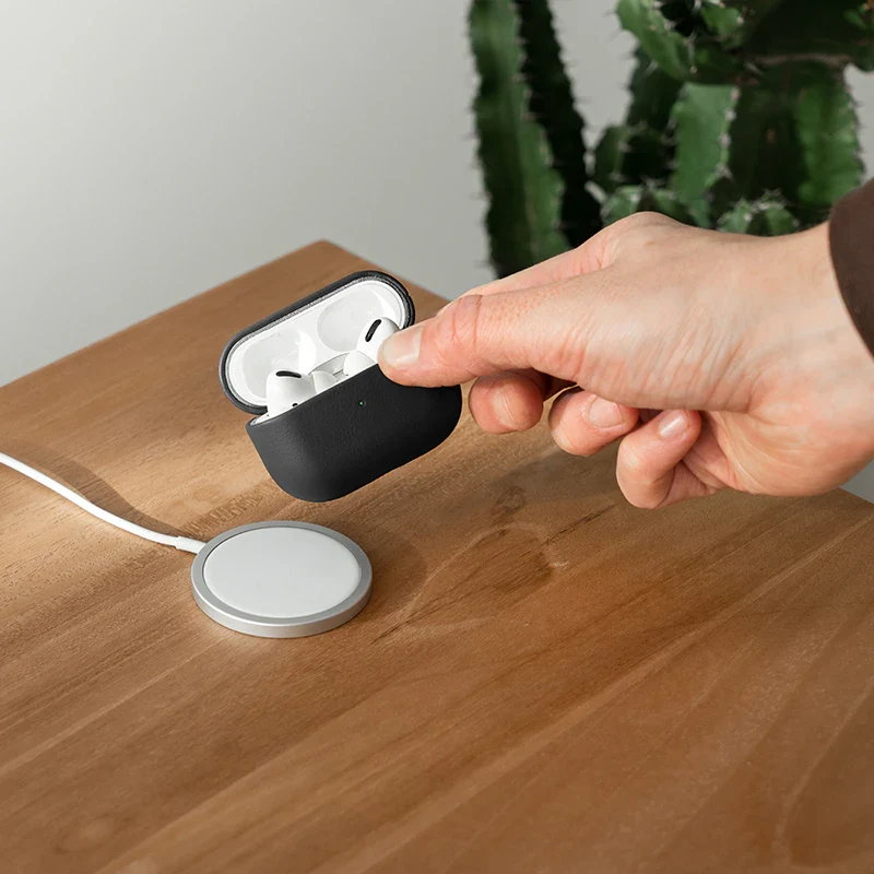 AirPods Pro Housse en cuir Vegan