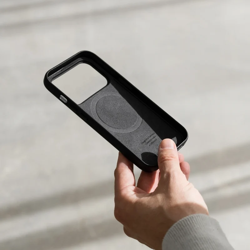 iPhone 17 Pro Max Housse en cuir Vegan
