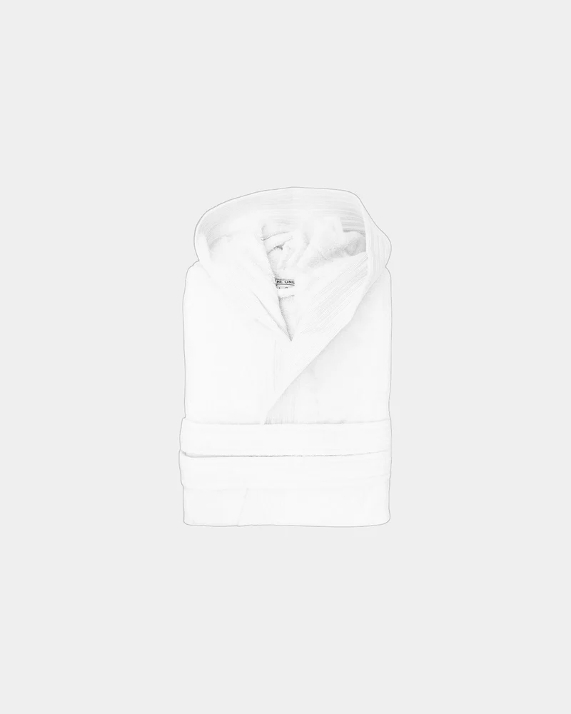 Peignoir capuche coton velours 450g/m² à personnaliser