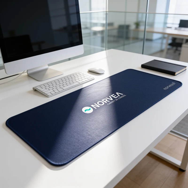 Tapis de Souris Personnalisé Entreprise — Logo, Équipe & Cadeau Client | PopMyPad
