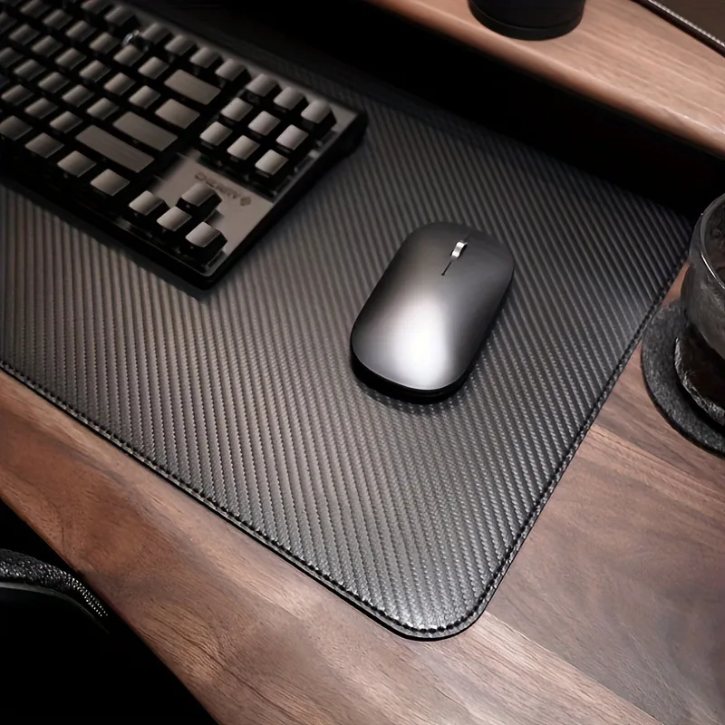 Carbon Cork Mouse Pad — Natural Large Deskmat | PopMyPad
