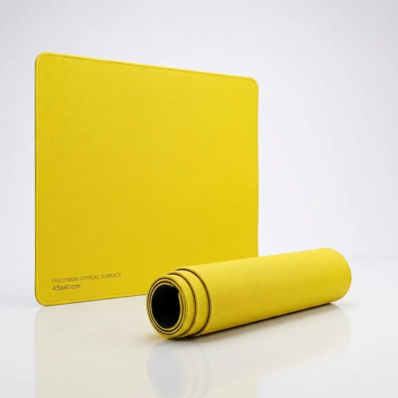 Vibrant Yellow Speed Mouse Pad (17.7" x 15.7") - Ultimate Glide & Precision - PopMyPad