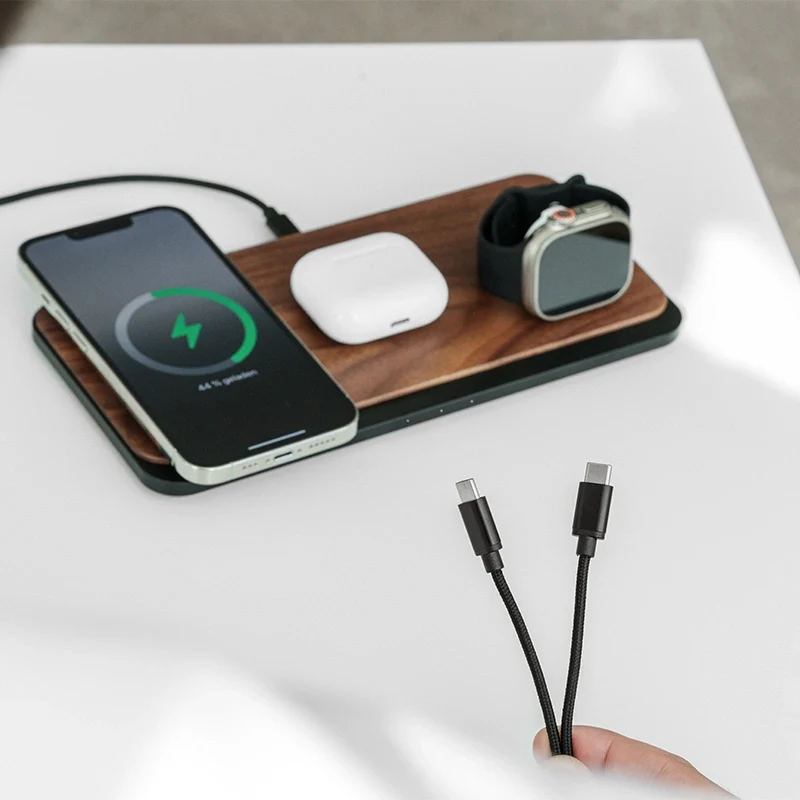 Chargeur 3 en 1 MagSafe & Apple Watch