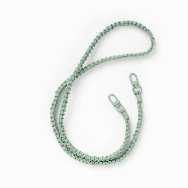 Cordon tressé amovible Jade Green