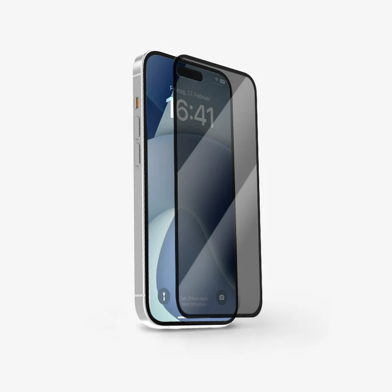 Verre blindé pour iPhone 16 (2 pièces)