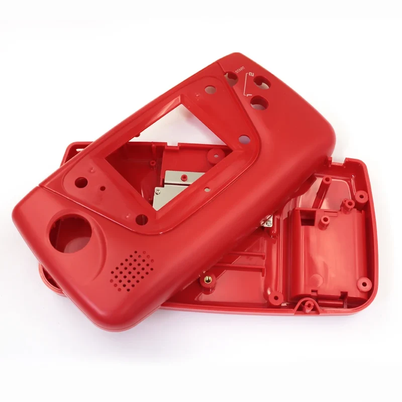 Coque complète Game Gear Hispeedido — boutons, membranes et vitre en verre