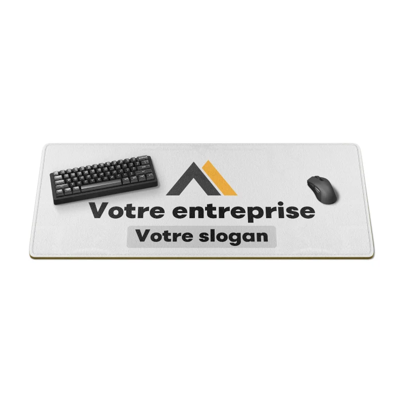 Tapis de bureau - Personnalisé avec photo et texte