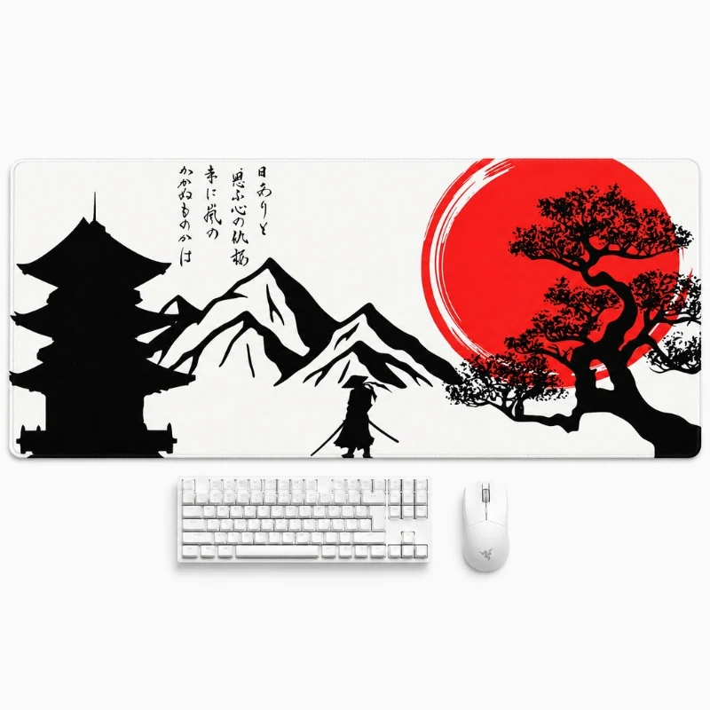 Tapis de bureau - "Paysage du Japon"