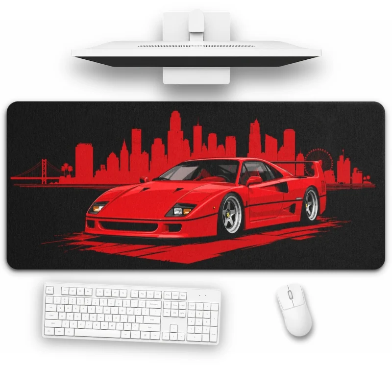 Tapis de Souris "Voiture Italienne"