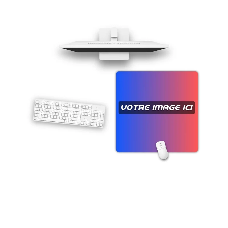 Tapis de Souris Personnalisé (Format grand carré)