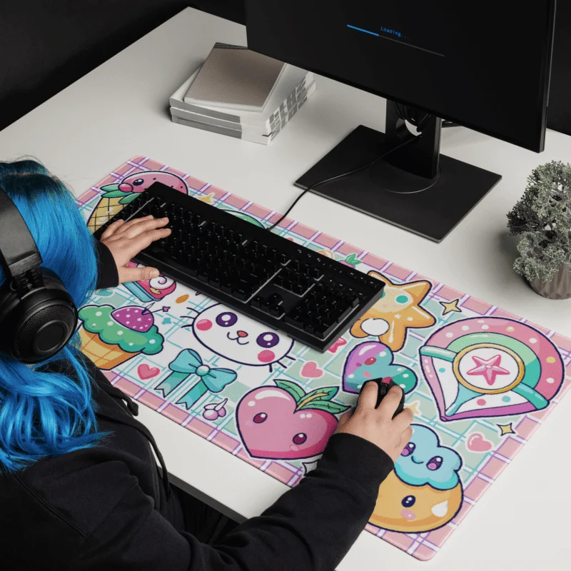 Tapis De Souris Kawaii Sucreries Pastel