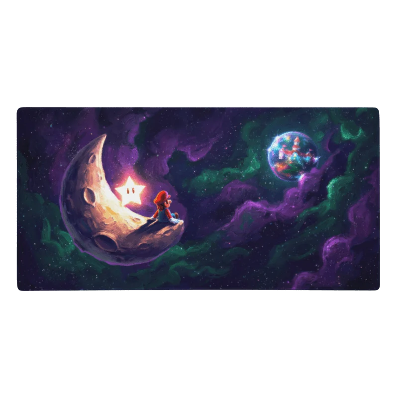 Tapis De Souris Gamer Galaxie Cosmique
