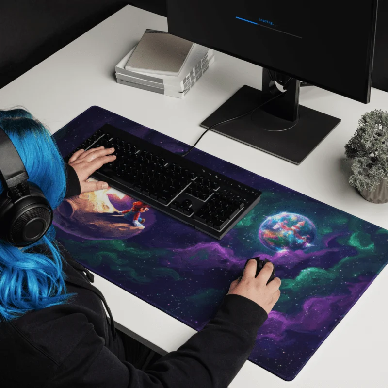 Tapis De Souris Gamer Galaxie Cosmique