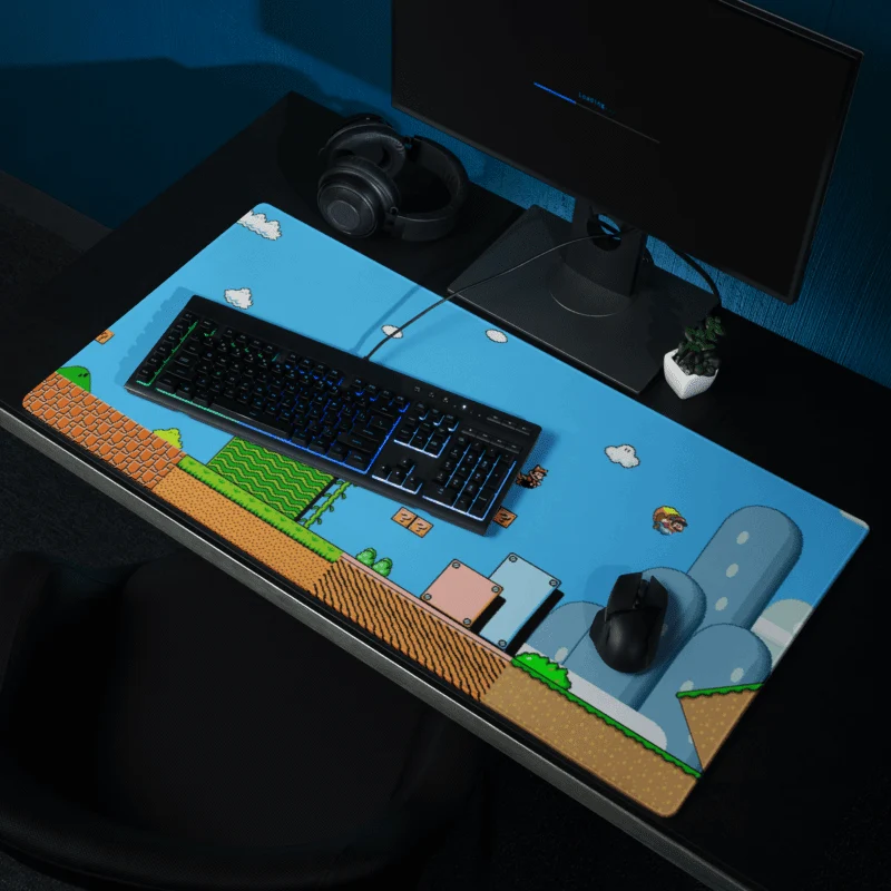 Tapis De Souris Gamer Rétro Pixel