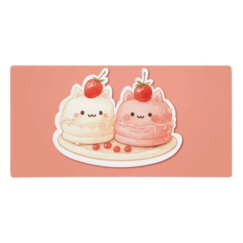 Tapis De Souris Kawaii Pancakes