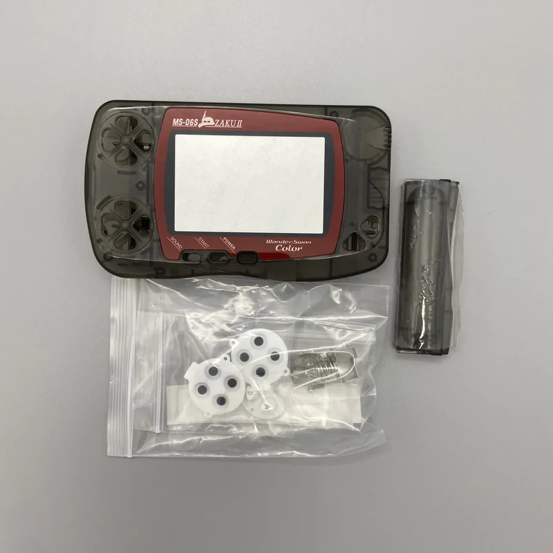 Coque de remplacement WonderSwan Color — blanc, noir ou transparent