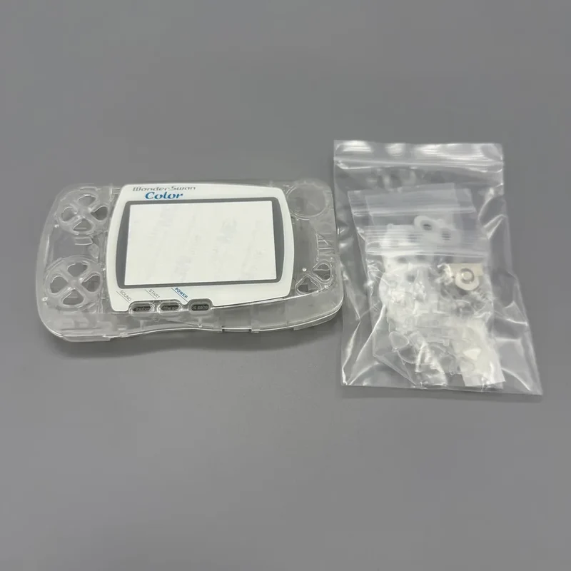 Coque de remplacement WonderSwan Color — blanc, noir ou transparent