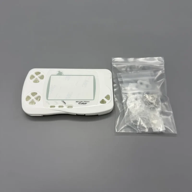 Coque de remplacement WonderSwan Color — blanc, noir ou transparent