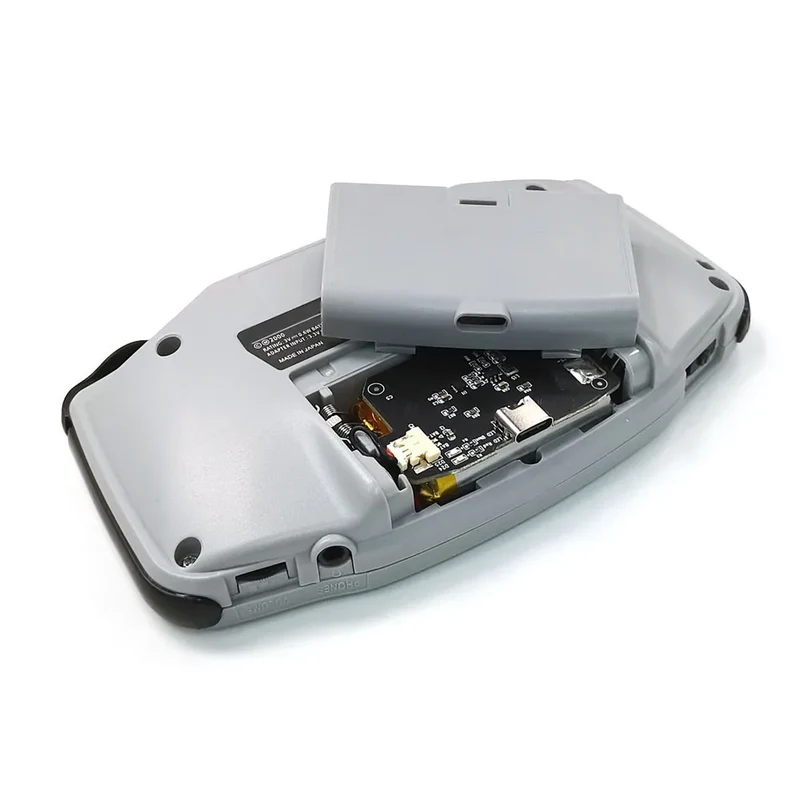 Coque GBA Hispeedido avec batterie rechargeable — pour écran IPS V2 ou V5