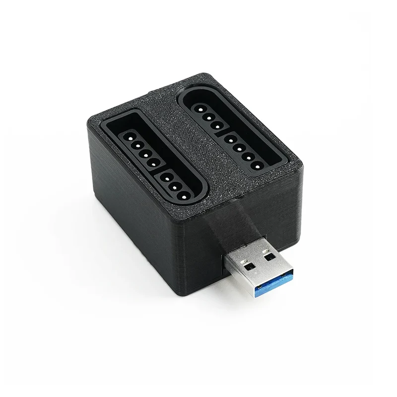 Adaptateur SNAC pour MiSTer FPGA — manette SNES, NES ou Saturn d'origine