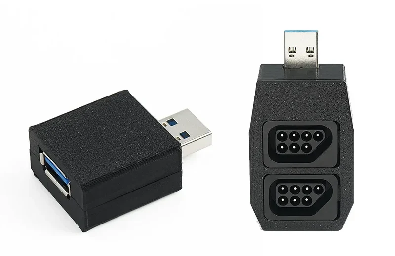 Adaptateur SNAC pour MiSTer FPGA — manette SNES, NES ou Saturn d'origine