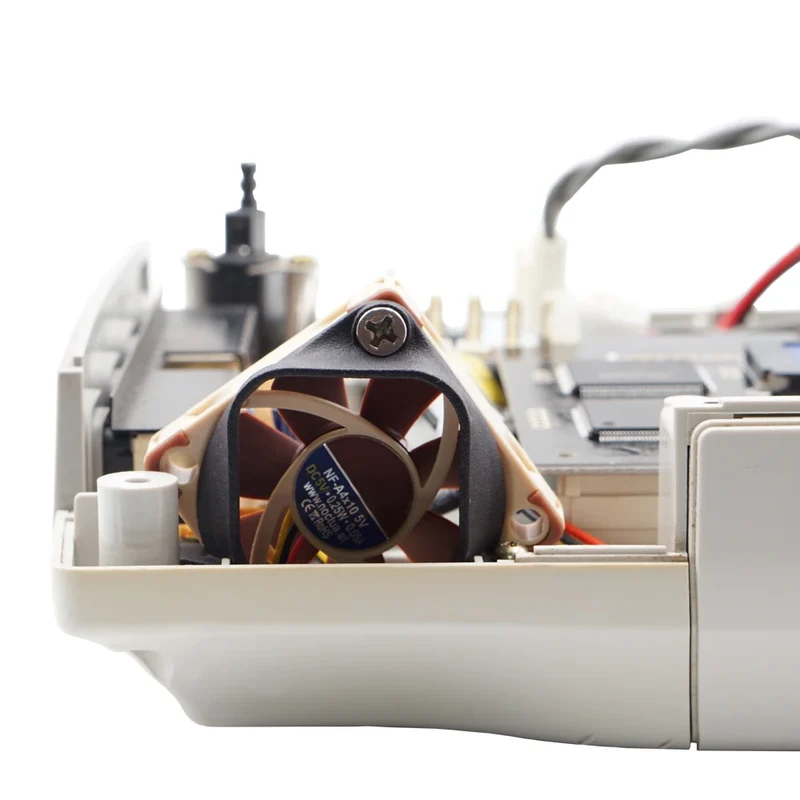 Kit de ventilation Dreamcast — support moulé pour ventilateur 5 V silencieux