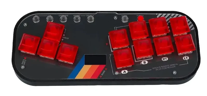 Hitbox mini Flatbox V3 pour PC, Switch et PS4 — interrupteurs mécaniques au choix