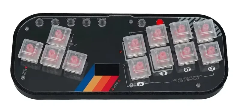 Hitbox mini Flatbox V3 pour PC, Switch et PS4 — interrupteurs mécaniques au choix