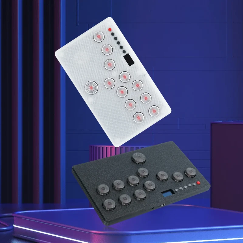 Hitbox mini à switchs Kailh hot-swap — disposition gauche ou droite, PC, PS4, Switch