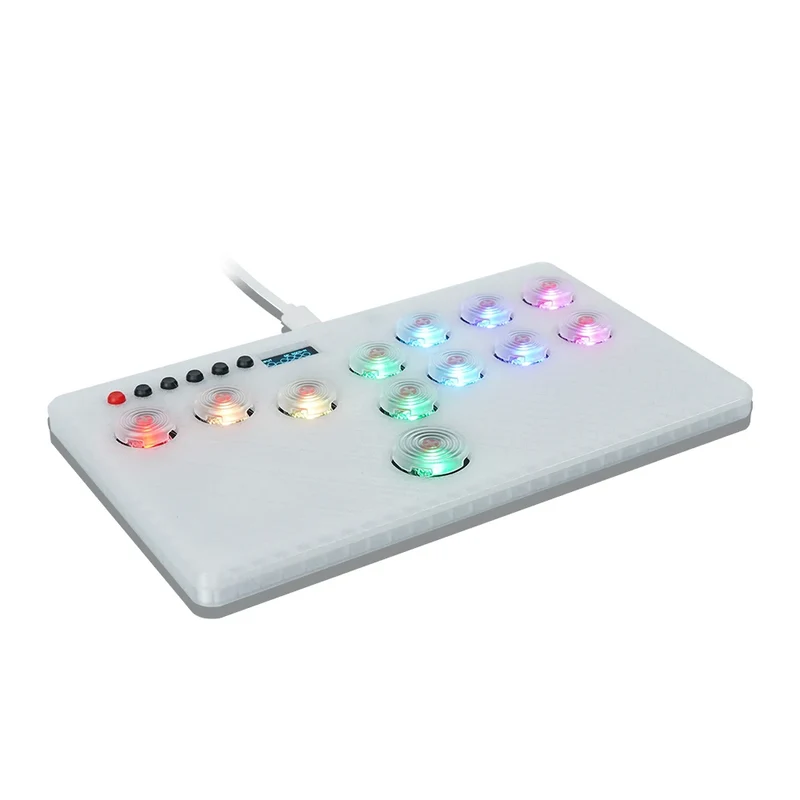 Hitbox mini à switchs Kailh hot-swap — disposition gauche ou droite, PC, PS4, Switch
