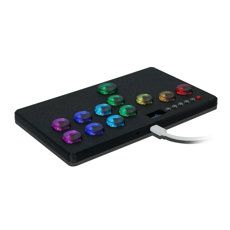 Hitbox mini à switchs Kailh hot-swap — disposition gauche ou droite, PC, PS4, Switch
