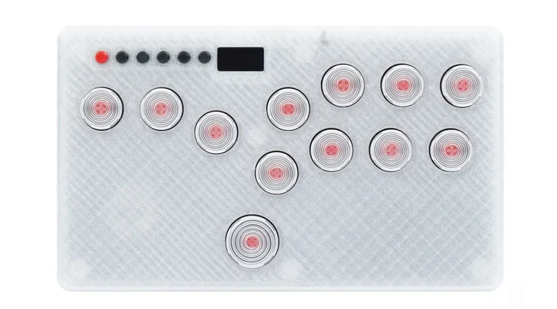 Hitbox mini à switchs Kailh hot-swap — disposition gauche ou droite, PC, PS4, Switch