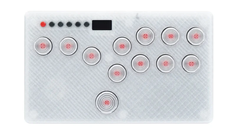Hitbox mini à switchs Kailh hot-swap — disposition gauche ou droite, PC, PS4, Switch