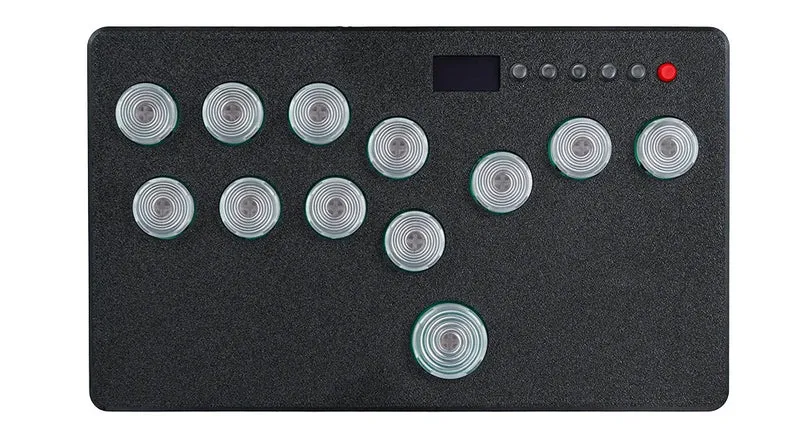 Hitbox mini à switchs Kailh hot-swap — disposition gauche ou droite, PC, PS4, Switch