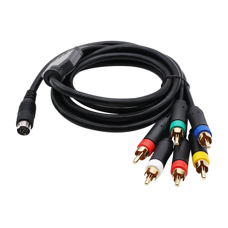 Câble RGB (RGBS) pour Mega Drive 2 — connecteur mini-DIN 9 broches, 1,8 m