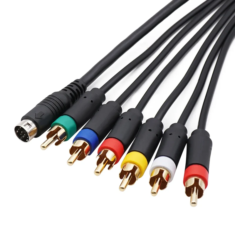 Câble RGB (RGBS) pour Mega Drive 2 — connecteur mini-DIN 9 broches, 1,8 m