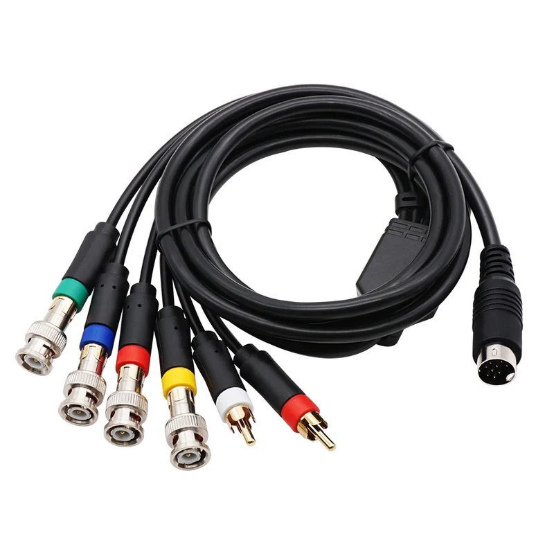 Câble RGB (RGBS) pour Mega Drive 2 — connecteur mini-DIN 9 broches, 1,8 m