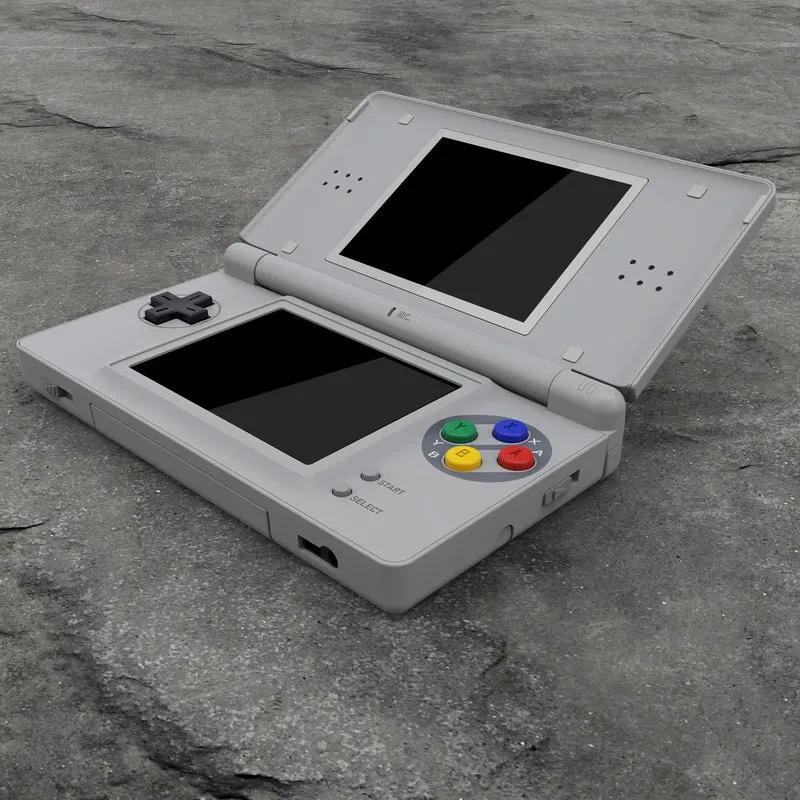 Coque complète eXtremeRate pour DS Lite — boutons, lentille et outils inclus