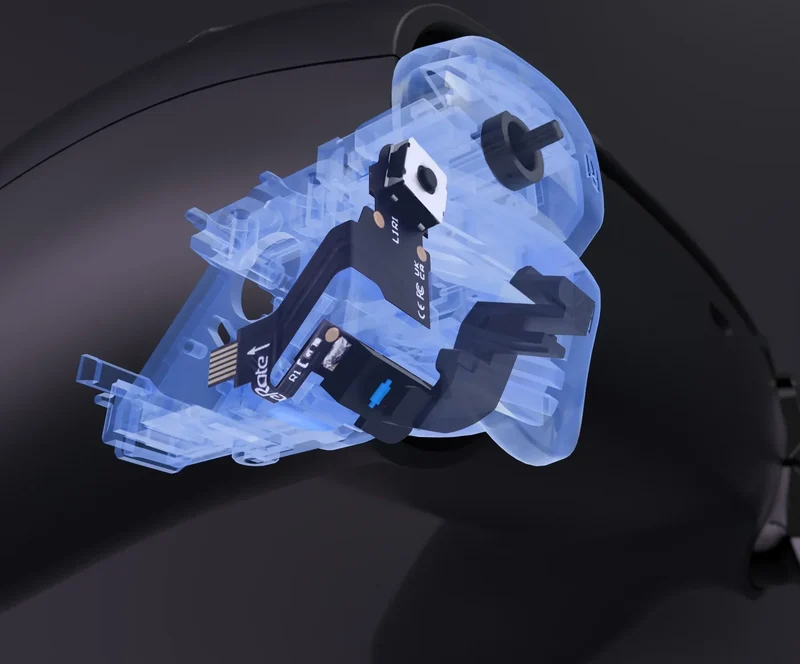 Kit Clicky V2 eXtremeRate pour manette PS5 BDM-010 et 020 — épaules et gâchettes courtes