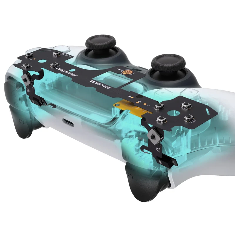 Kit Clicky eXtremeRate pour manette PS5 BDM-030 — croix, faces et épaules en microswitchs