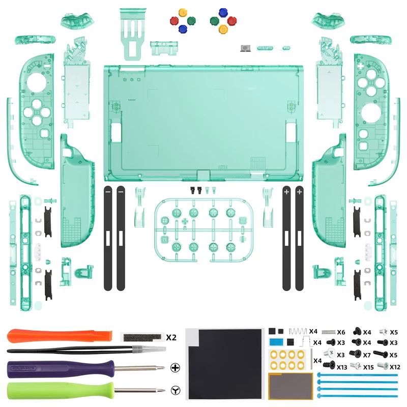 Coque complète avec boutons pour Joy-Con 2 de Switch 2 — eXtremeRate, 11 coloris