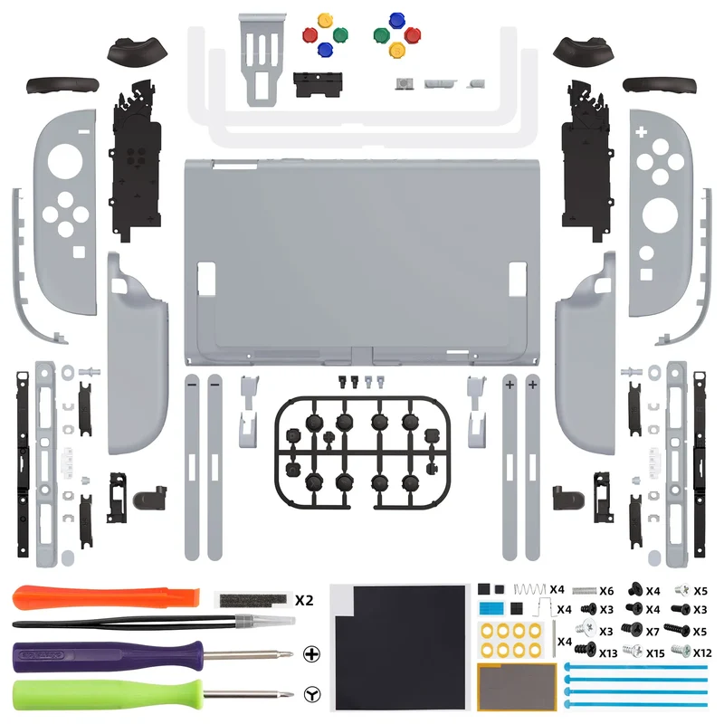 Coque complète avec boutons pour Joy-Con 2 de Switch 2 — eXtremeRate, 11 coloris