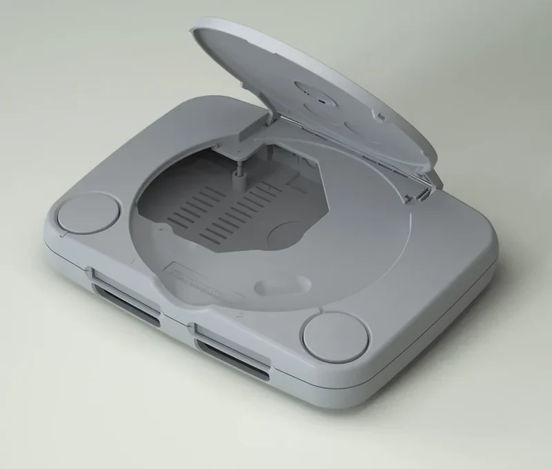 Coque de remplacement pour PSone (PS1 compacte) — BitFunx, cinq coloris