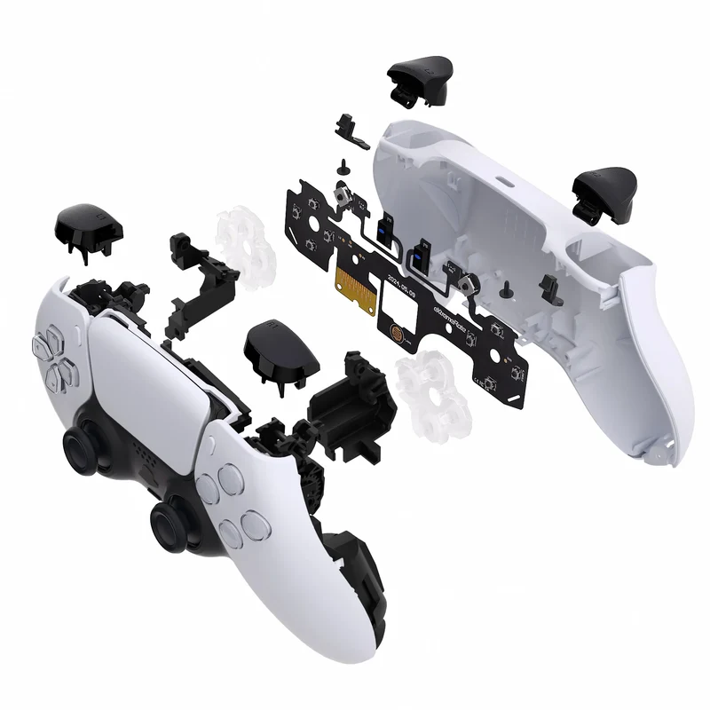 Kit Clicky V2 eXtremeRate manette PS5 BDM-040 à 060 — microswitchs et gâchettes courtes